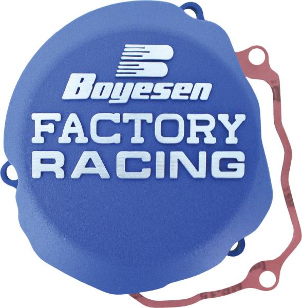 BOYESEN - FACTORY RACING IGNITION COVER BLUE - Image 1