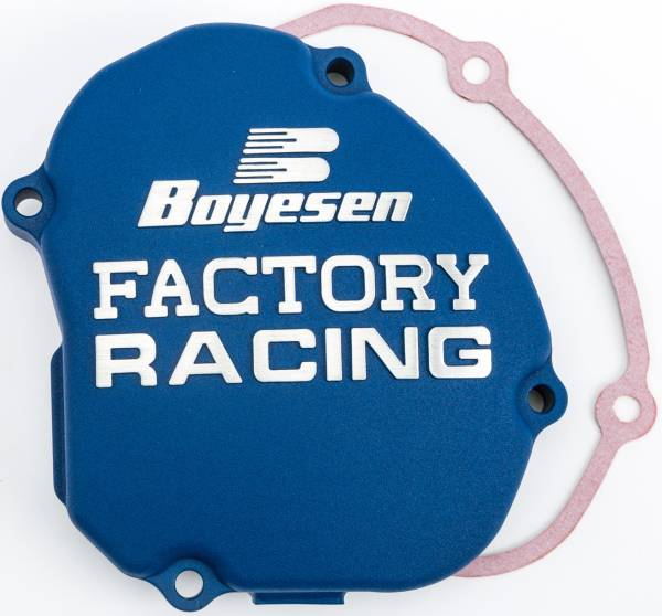 BOYESEN - FACTORY RACING IGNITION COVER BLUE - Image 1