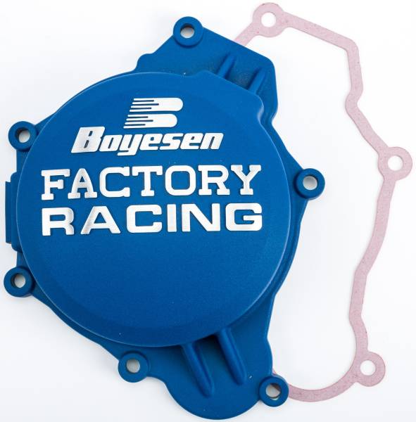 BOYESEN - FACTORY RACING IGNITION COVER BLUE - Image 1