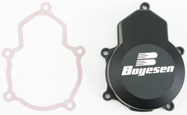 BOYESEN - FACTORY RACING IGNITION COVER HUSKY/KTM BLACK - Image 1