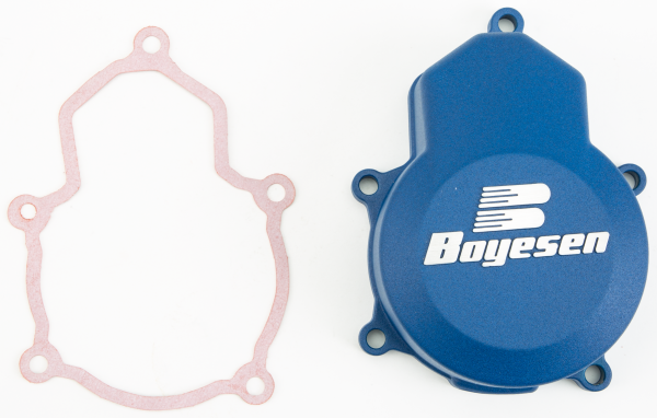 BOYESEN - FACTORY RACING IGNITION COVER HUSKY BLUE - Image 1