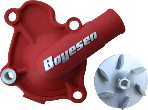 BOYESEN - WATERPUMP COVER & IMPELLER KIT RED - Image 1