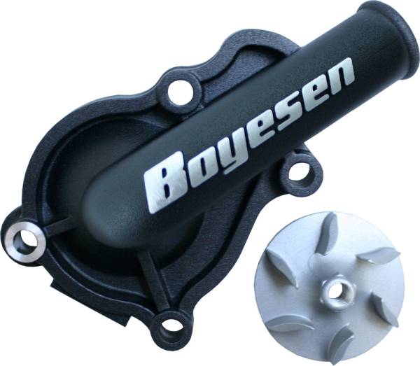 BOYESEN - WATERPUMP COVER & IMPELLER KIT BLACK - Image 1