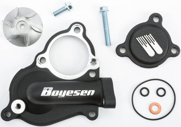 BOYESEN - WATERPUMP COVER & IMPELLER KIT BLACK - Image 1