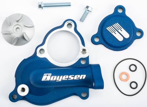 BOYESEN - WATERPUMP COVER & IMPELLER KIT BLUE - Image 1