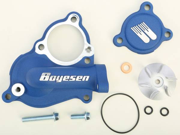 BOYESEN - WATERPUMP COVER & IMPELLER KIT BLUE - Image 1