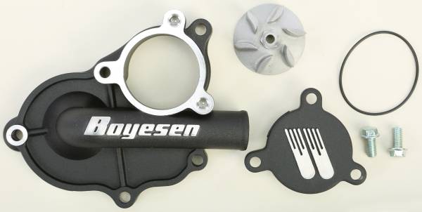 BOYESEN - WATERPUMP COVER & IMPELLER KIT BLACK - Image 1