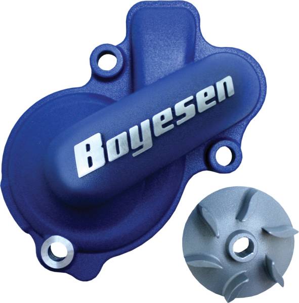 BOYESEN - WATERPUMP COVER & IMPELLER KIT BLUE - Image 1