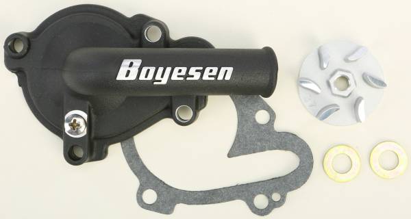 BOYESEN - WATERPUMP COVER & IMPELLER KIT BLACK - Image 1