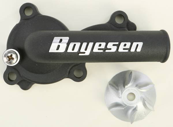 BOYESEN - WATERPUMP COVER & IMPELLER KIT BLACK - Image 1