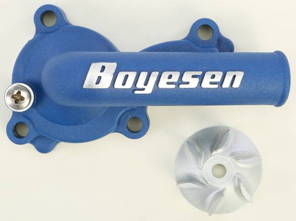 BOYESEN - WATERPUMP COVER & IMPELLER KIT BLUE - Image 1