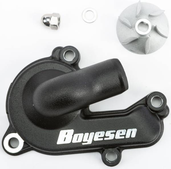 BOYESEN - WATERPUMP COVER & IMPELLER KIT BLACK - Image 1