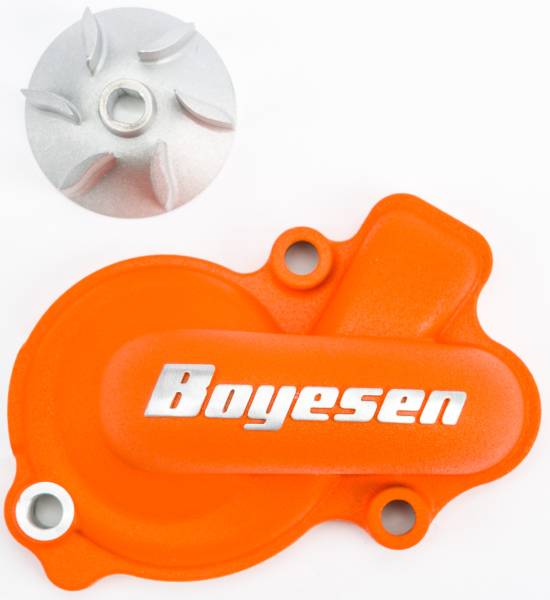 BOYESEN - WATERPUMP COVER & IMPELLER KIT ORANGE - Image 1