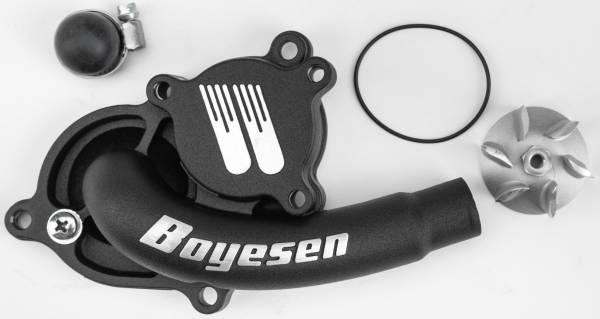 BOYESEN - WATERPUMP COVER & IMPELLER KIT BLACK - Image 1