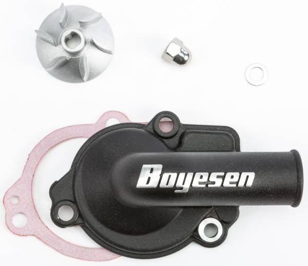 BOYESEN - WATERPUMP COVER & IMPELLER KIT BLACK - Image 1