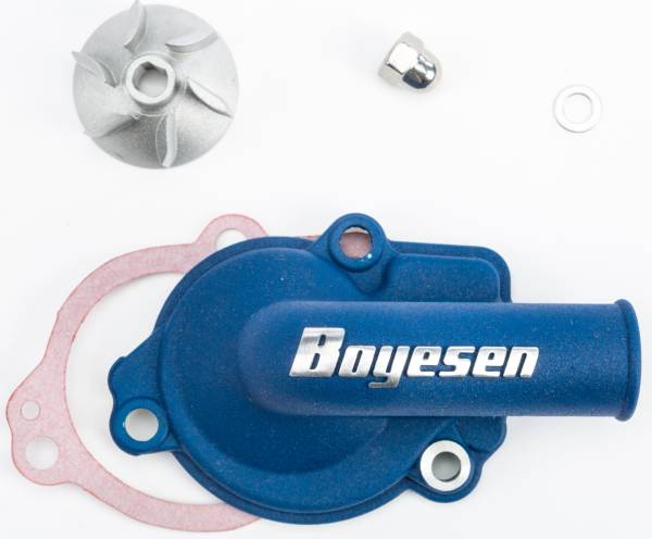 BOYESEN - WATERPUMP COVER & IMPELLER KIT BLUE - Image 1