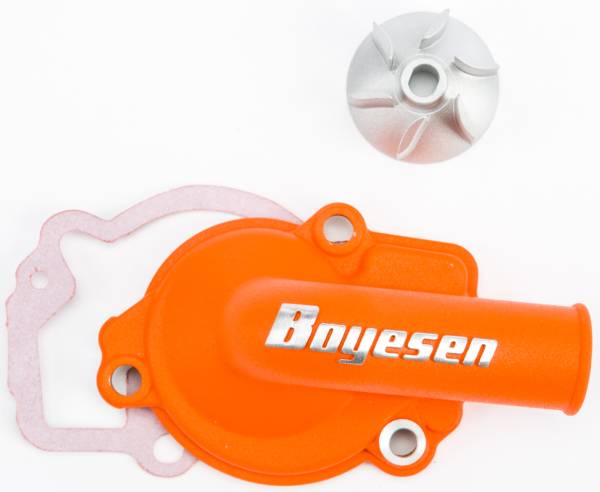 BOYESEN - WATERPUMP COVER & IMPELLER KIT ORANGE - Image 1