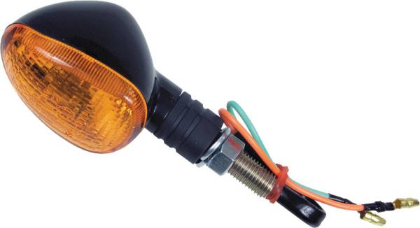 FIRE POWER - OVAL MARKER LIGHT REAR BLACK - Image 1