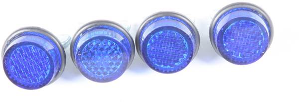 CHRIS PRODUCTS - MINI-REFLECTORS BLUE 4/PK - Image 1