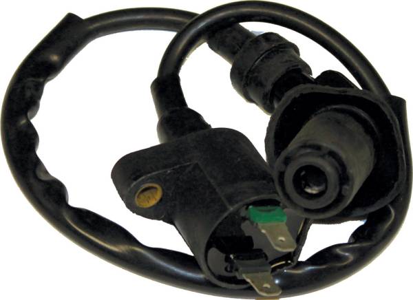 MOGO PARTS - IGNITION COIL 4-STROKE GY6 50CC 14" WIRE - Image 1