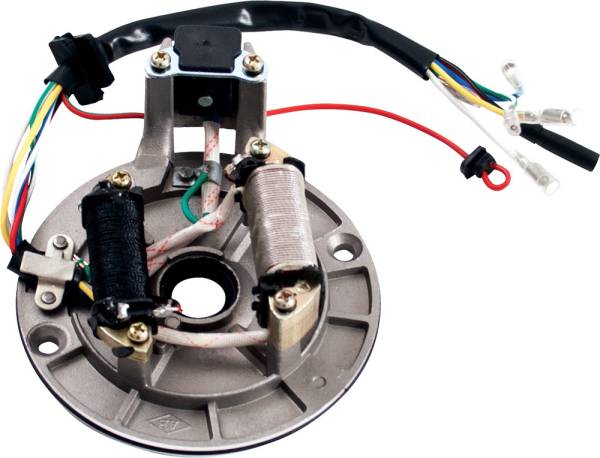 MOGO PARTS - 4-STROKE 2-COIL MAGNETO/STATOR 70-125CC KICKSTART - Image 1