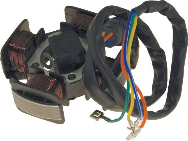 MOGO PARTS - 4-STROKE 4-COIL MAGNETO/STATOR 50-125CC ELECTRIC START - Image 1