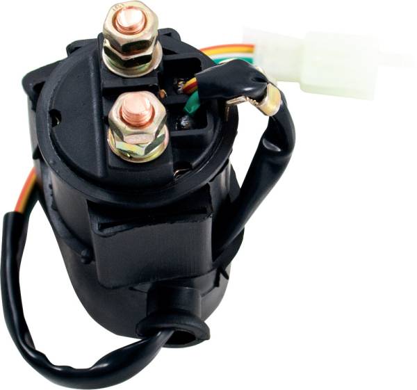 MOGO PARTS - SOLENOID UNIVERSAL 4-STROKE 50-150CC 2 WIRE FEMALE PLUG - Image 1