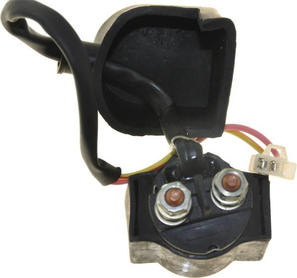 MOGO PARTS - SOLENOID UNIVERSAL 4-STROKE 50-250CC 2 WIRE MALE PLUG - Image 1