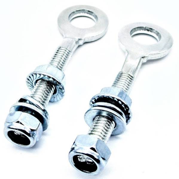 MOGO PARTS - CHAIN TENSION ADJUSTER BOLTS 2/PK 3" X 1/2" 8MM - Image 1