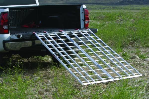 OPEN TRAIL - ALUMINUM BI-FOLD RAMP 1200 LBS 70" X 48" - Image 1