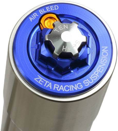 ZETA - FRONT FORK TOP CAP BLUE - Image 1