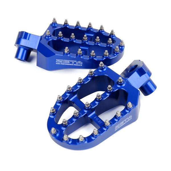 ZETA - ALUMINUM FOOTPEGS BLUE - Image 1