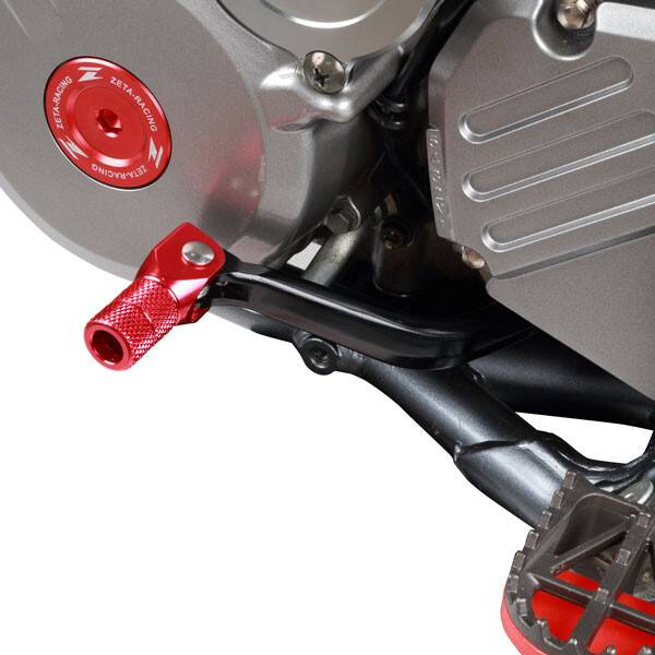 ZETA - FORGED SHIFT LEVER RED SUZ - Image 1