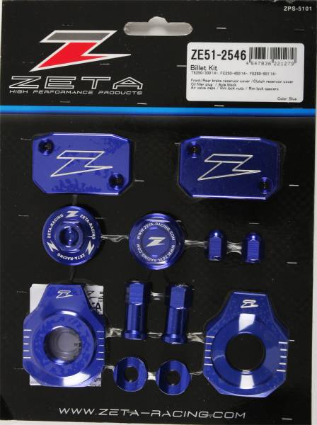 ZETA - BILLET KIT HUSQVARNA BLUE - Image 1