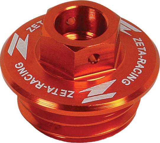 ZETA - OIL FILLER PLUG ORANGE - Image 1