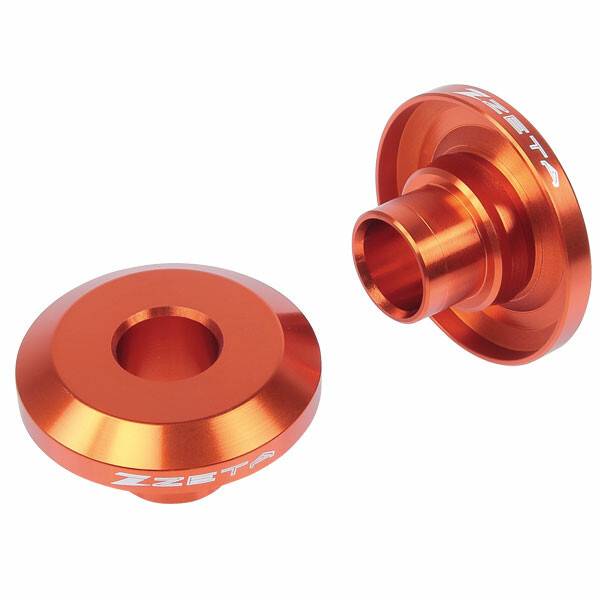 ZETA - FAST-REAR WHEEL SPACER ORANGE - Image 1