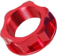 ZETA - STEERING STEM NUT & BOLT RED M22X27-P1.0 H12 - Image 1