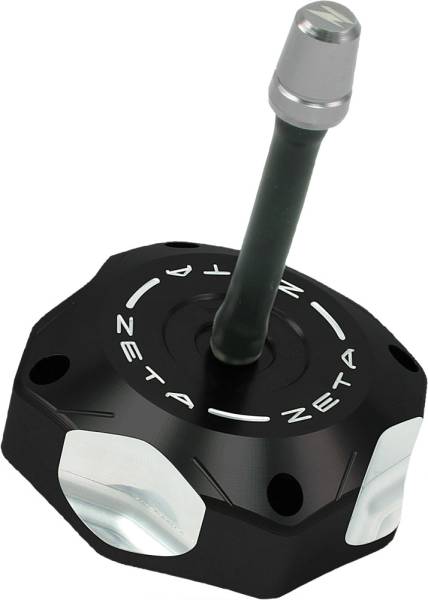 ZETA - BILLET GAS CAP BLACK - Image 1