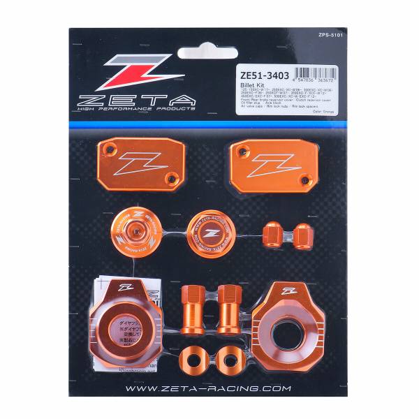 ZETA - BILLET KIT KTM ORANGE - Image 1