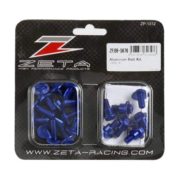 ZETA - ALUMINUM BOLT KIT BLUE - Image 1