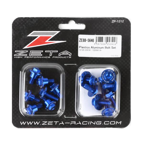 ZETA - ALUMINUM BOLT KIT BLUE - Image 1