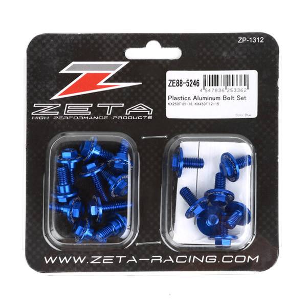 ZETA - ALUMINUM BOLT KIT BLUE - Image 1