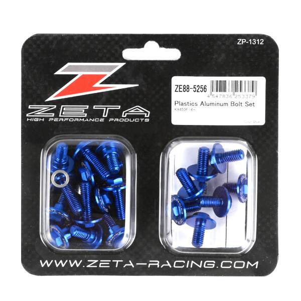 ZETA - ALUMINUM BOLT KIT BLUE - Image 1