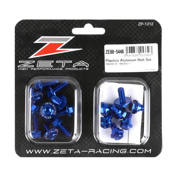 ZETA - ALUMINUM BOLT KIT BLUE - Image 1