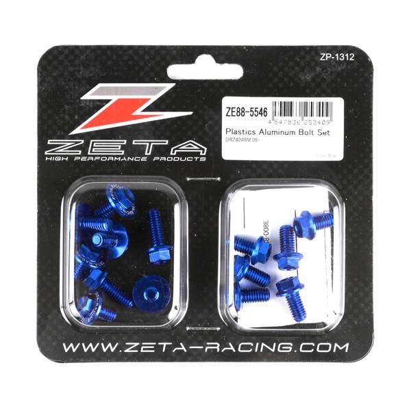 ZETA - ALUMINUM BOLT KIT BLUE - Image 1