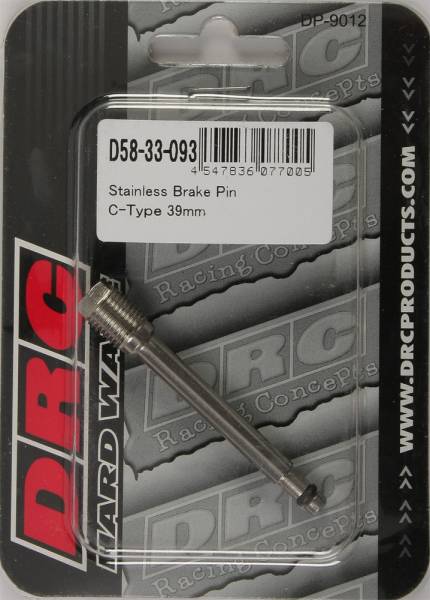 DRC - STAINLESS BRAKE PIN C-TYPE 39MM - Image 1