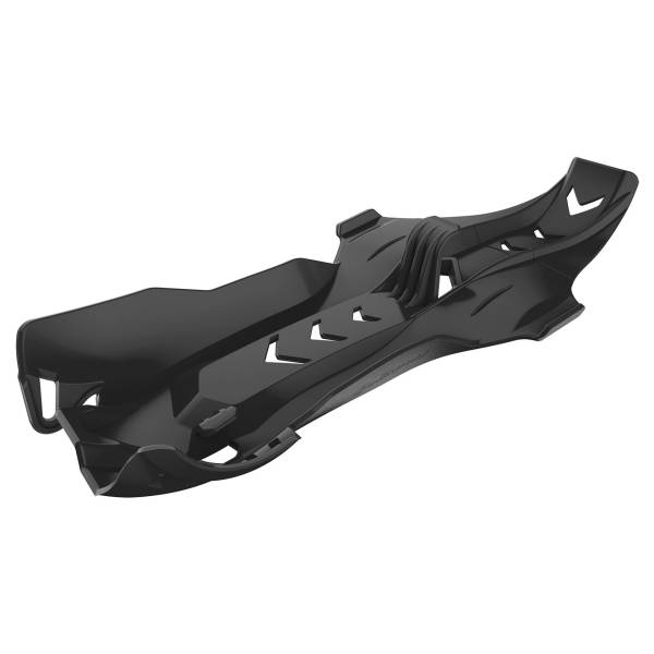 POLISPORT - FORTRESS SKID PLATE W/LINK PROTECTOR BLACK - Image 1