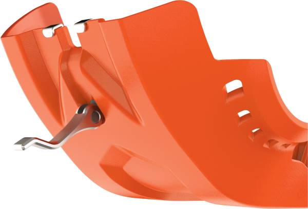 POLISPORT - FORTRESS SKID PLATE ORANGE - Image 1