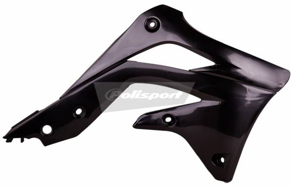 POLISPORT - RADIATOR SHROUD BLACK - Image 1