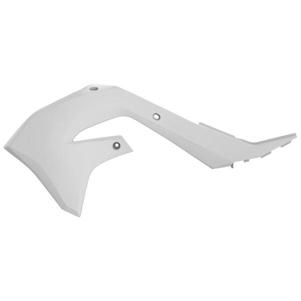 POLISPORT - RADIATOR SHROUD WHITE - Image 1